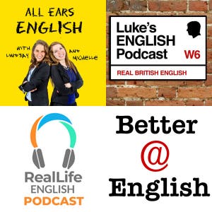 Cover Podcast para aprender Ingles - Be Smart