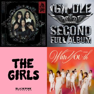 BLACKPINK, TWICE, RED VELVET, G-IDLE, ITZY & AESPA - playlist by