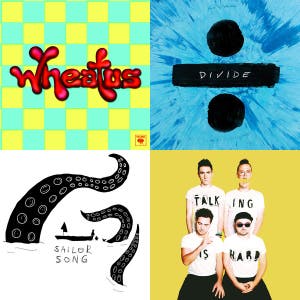 Matthew’s playlist mush  — cover art