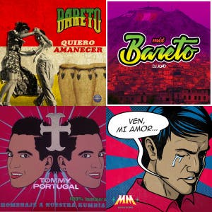 MIX CUMBIAS TONERAS PERUANAS PRIMO NANDO QUIERO AMANECER MAURICIO MESONES, BARETO, TOMMY PORTUGA — cover art