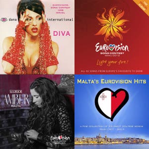 Malta Eurovision Hits — cover art