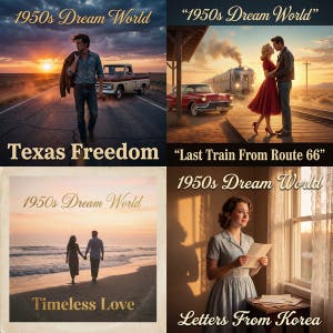 1950s Dream World | Spotify
