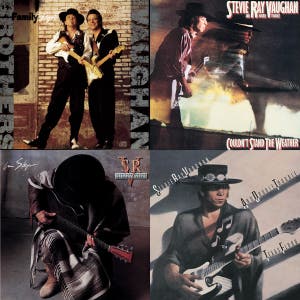 Stevie Ray Vaughn Greatest Hits — cover art