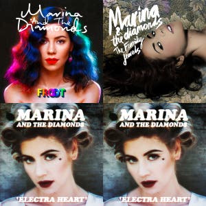 DIAMONDS THE 洋楽 & Obsessions MARINA /