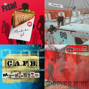 Punk Rock Hungary (magyar punk) — cover art