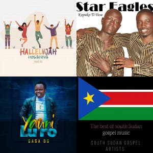 SOUTH SUDAN GOSPEL MUSIC — cover art