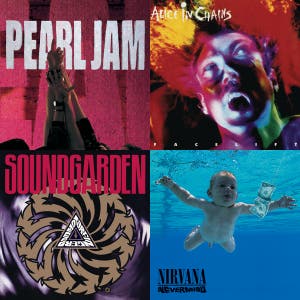 Alice In Chains, Soundgarden, Nirvana, Pearl Jam - playlist by RH