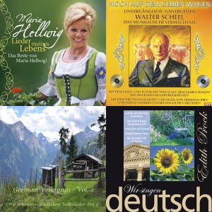 German traditional music — cover art
