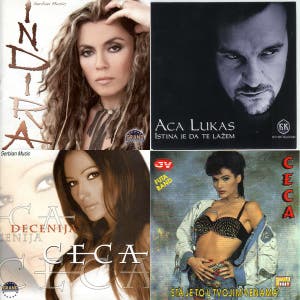 Serbian dance hits — cover art