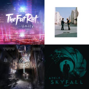 All Playlists combined — cover art