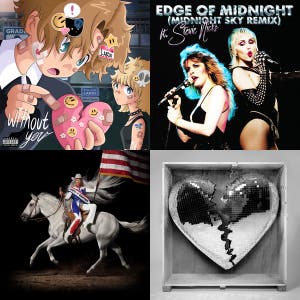 Miley Cyrus (The Features) — cover art