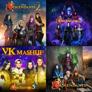 Mix descendientes  — cover art