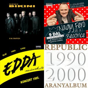 Magyar Rock Válogatás — cover art