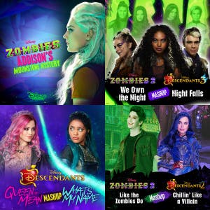 Descendientes y Zombies mix's — cover art