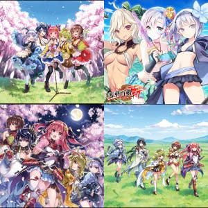 スマホゲーム「天華百剣 -斬-」で制作した50曲のキャラソンを、曲調や