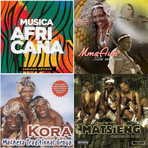 Traditional songs Botswana — cover art