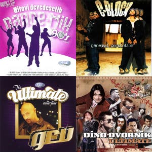 Serbian 90's Dance Mix — cover art