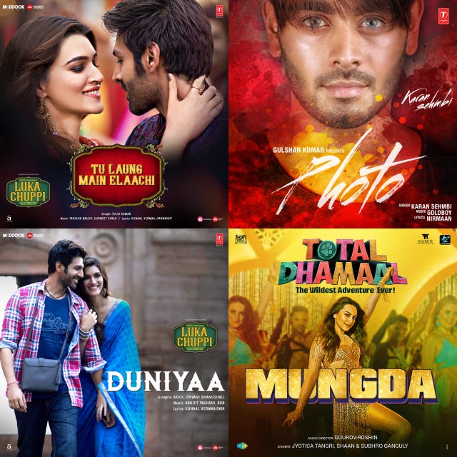 Top Bollywood Songs on Spotify