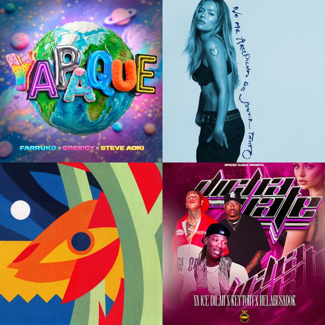 Pop Latino y Reggaeton 2026 💜 Lo más nuevo y escuchado del género urbano Spotify playlist cover art
