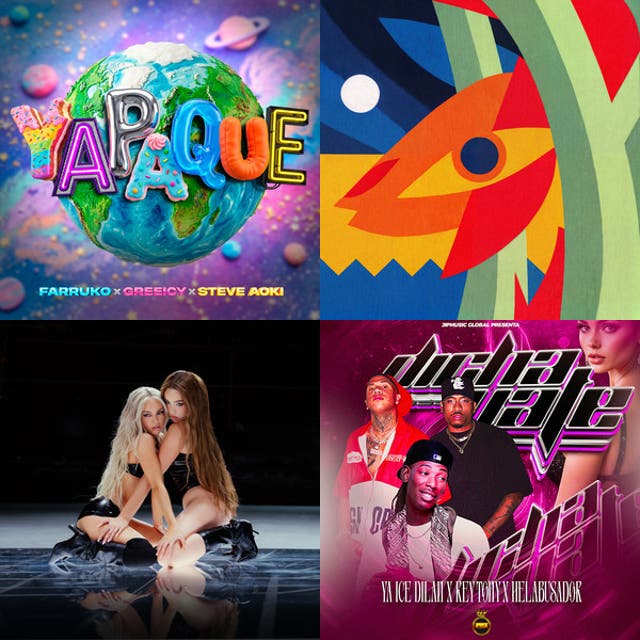 Pop Latino y Reggaeton 2026 💜 Lo más nuevo y escuchado del género urbano Spotify playlist cover art