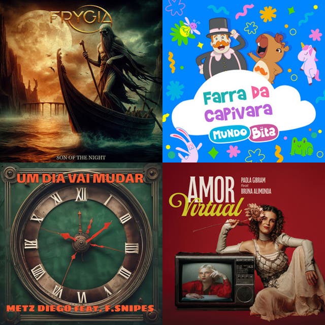 Capa da playlist de 14/03/2025