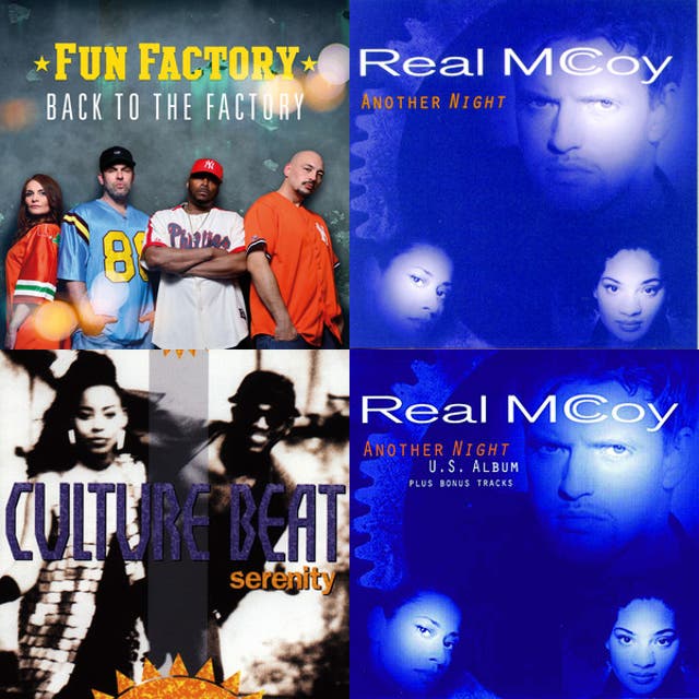 1990 Best Eurodance playlist Spotify playlist cover art