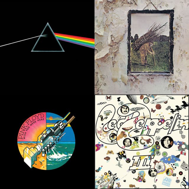 II, Pink Floyd, Zeppelin Led レコードコレクション