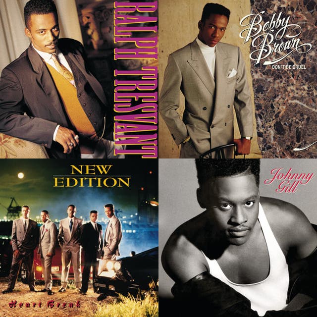 New Edition,BBD,Bobby Brown,Ralph Tresvant,Johnny Gill - playlist