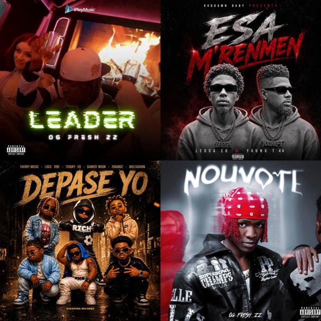 Haitian Rap & Trap Kreyol Ayiti 2026 🇭🇹 Spotify playlist cover art