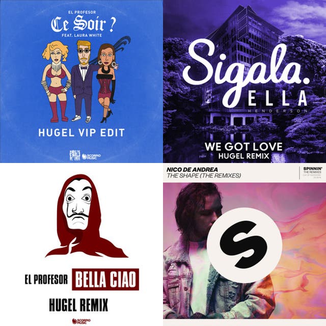 HUGEL Remixes artwork
