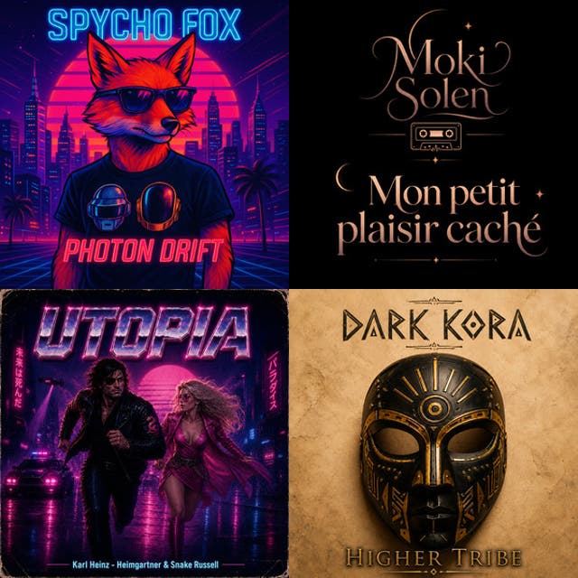 Top artist audiartist 2026 (Pop, Rap, House, Indie) playlist artwork