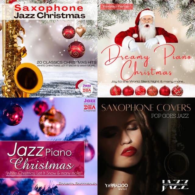 Saxophone Jazz Christmas: 20 Classics Christmas Hits, White Christmas, Let It Snow & many more…