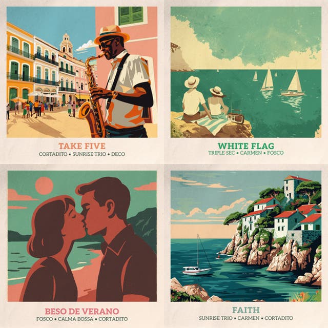 Café Bossa Nova ☕️ música lounge, restaurant, bar, cafe cover