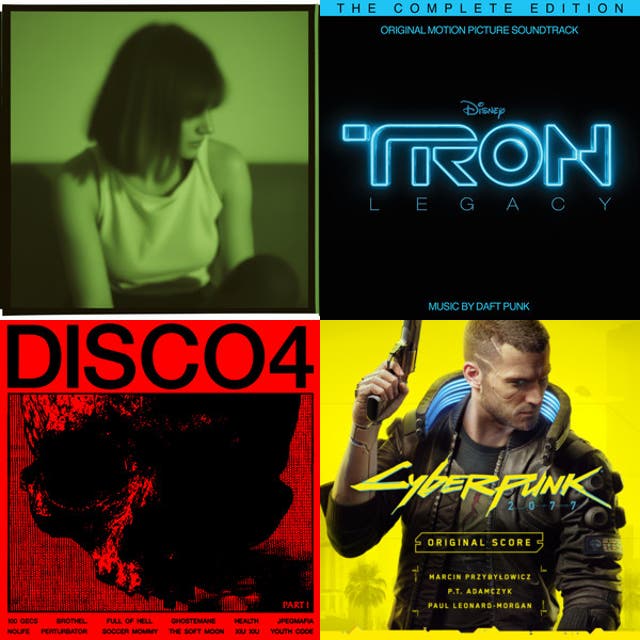 The Cyberpunk Anthology Spotify playlist cover art