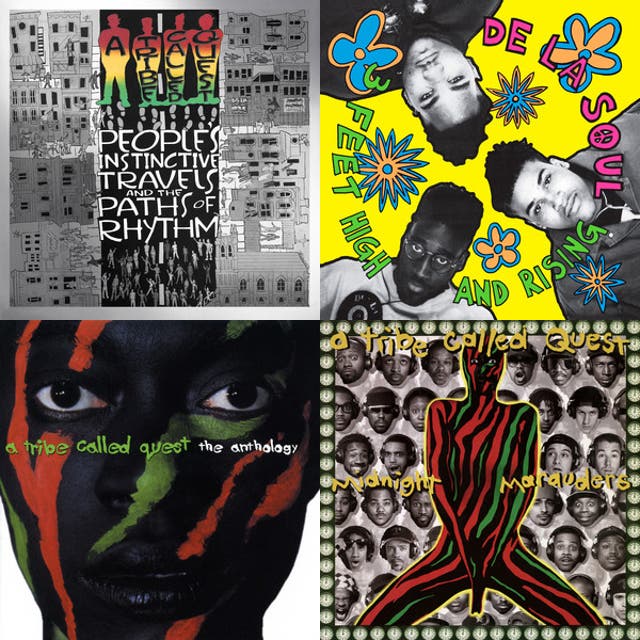 Cover art for Alternative Hip Hop & Progressive Rap - Late 80s & 90s