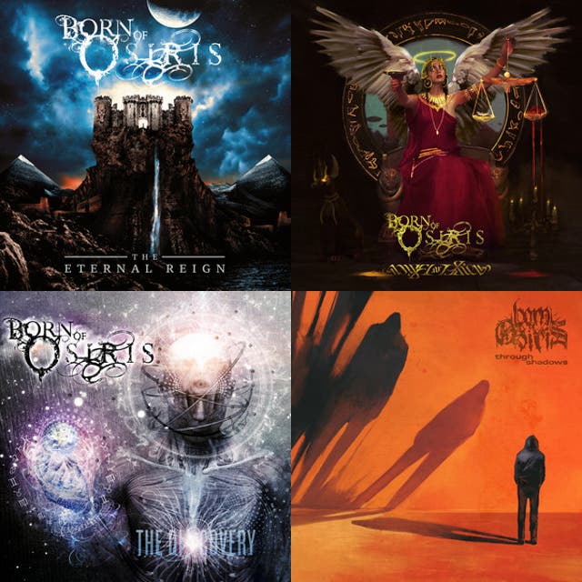 Born of osiris / Within destruction / Aversions crown / Larcenia roe ...