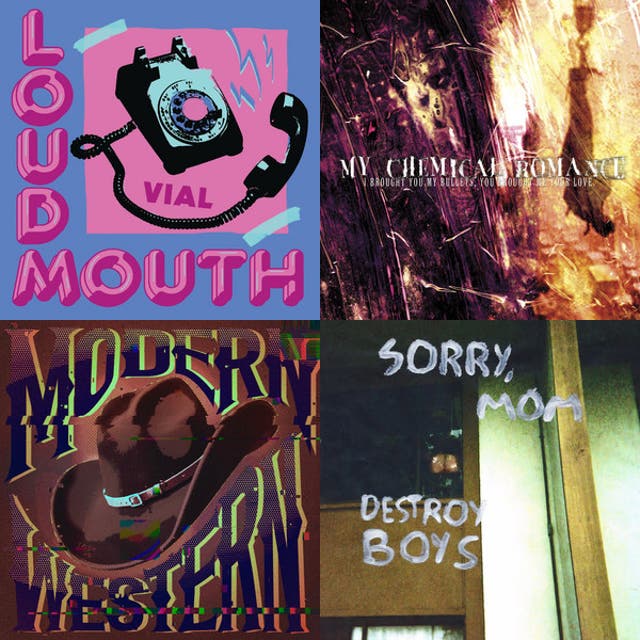 Music that sounds like what I think we sound like when we make music but I know we're less badass cover