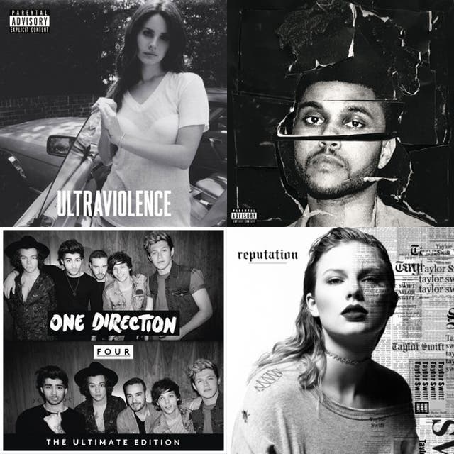 songs with black + white album covers playlist by misha padigala