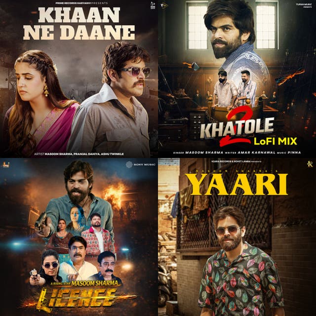 Masoom Sharma All Hit Songs 2026 | 2 Khatole - Ramjhol - Loafer - Raat Ke Shikhari - Blender  playlist cover