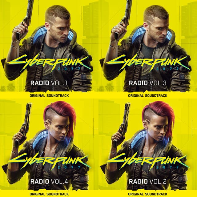 Cyberpunk 2077: Radio, Vol. 1 + 2 + 3 + 4(Original Soundtrack