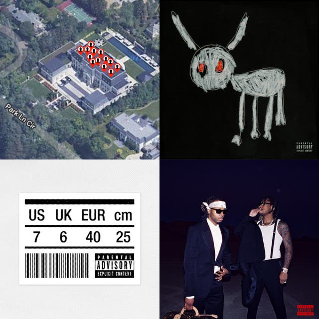 #3. Kendrick vs. Drake Disses (in order) Rap Playlist Spotify