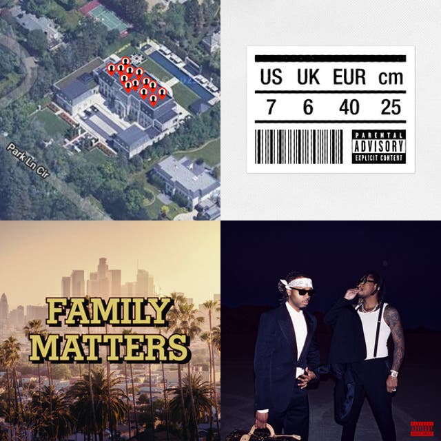 #8. Kendrick vs. Drake Disses (in order) Rock Playlist Spotify