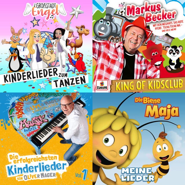 Kinderdisco 2026 Kinderlieder playlist cover