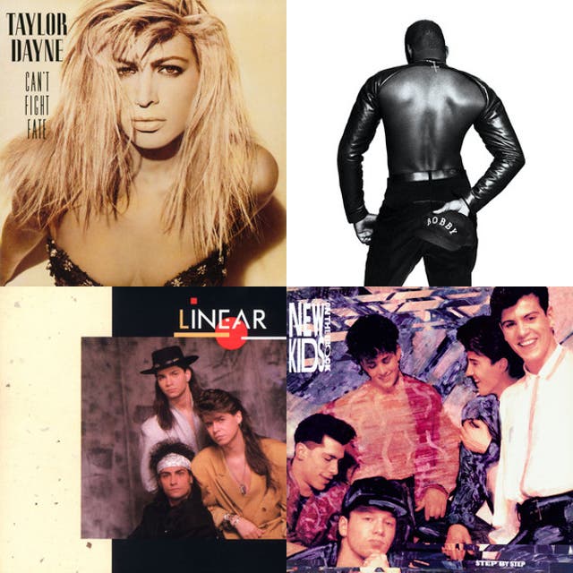 80s 90s Spotify playlist cover art