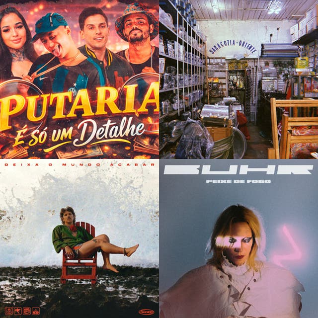 Capa da playlist de 10/04/2026