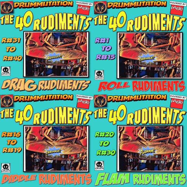 The 40 Drum Rudiments - playlist by enriquequesoyyo | Spotify