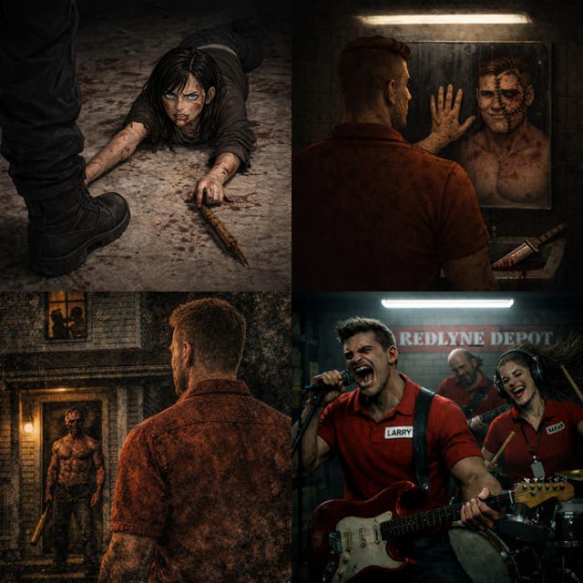 The Red in the Dark Spotify playlist cover art