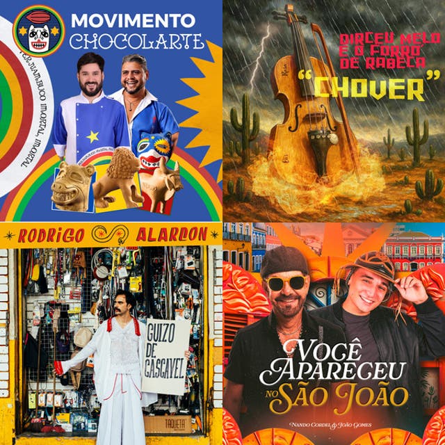 Capa da playlist de 09/05/2025