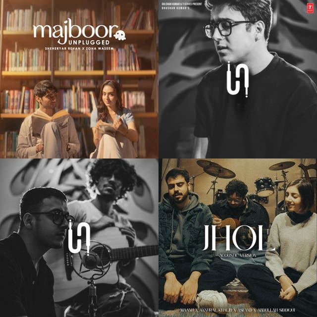 Acoustic and Unplugged Versions - Desi Indie and Bollywood Songs  playlist cover