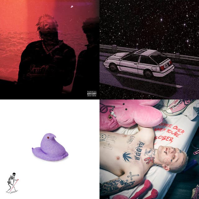 academia emo rap Spotify playlist cover art